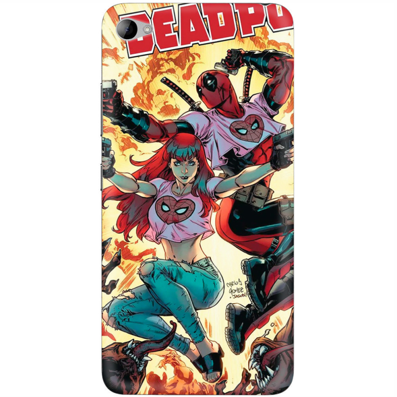 Чехол Uprint Lenovo S90 Sisley Deadpool and Mary Jane