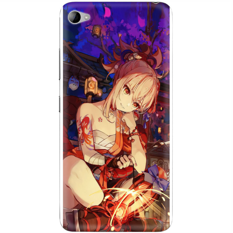 Чехол Uprint Lenovo S90 Sisley Genshin Ёимия с огоньком