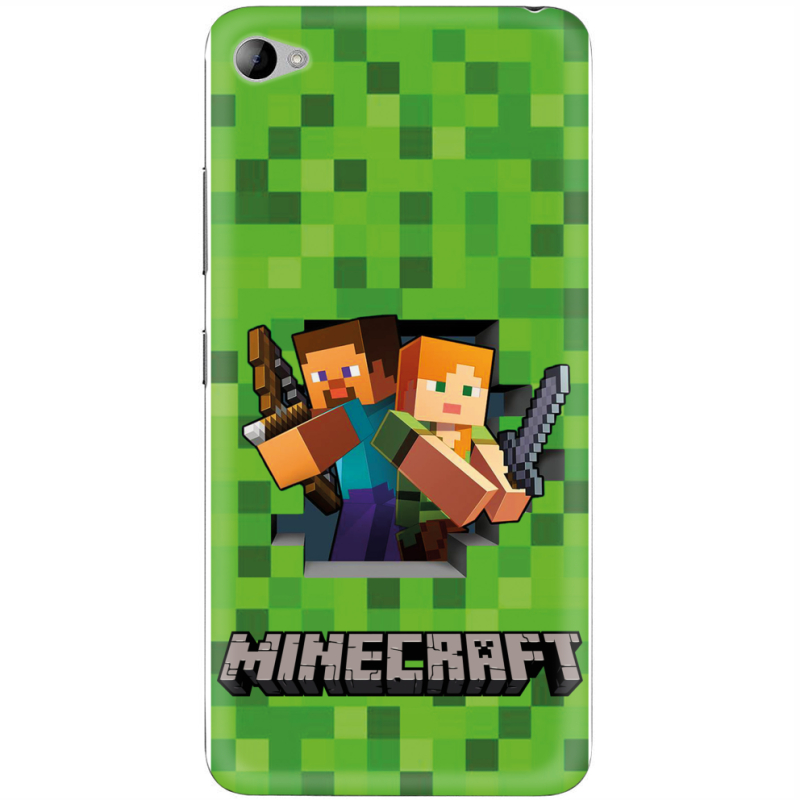 Чехол Uprint Lenovo S90 Sisley Майнкрафт Стів і Алекс