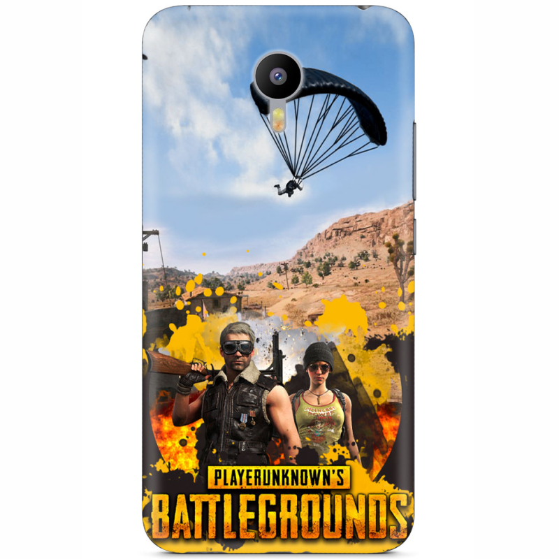 Чехол Uprint Meizu M2 Note Pubg parachute