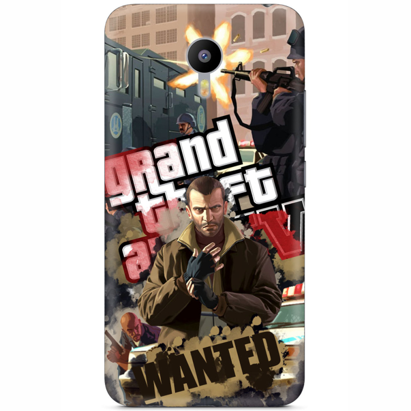 Чехол Uprint Meizu M2 Note GTA 4