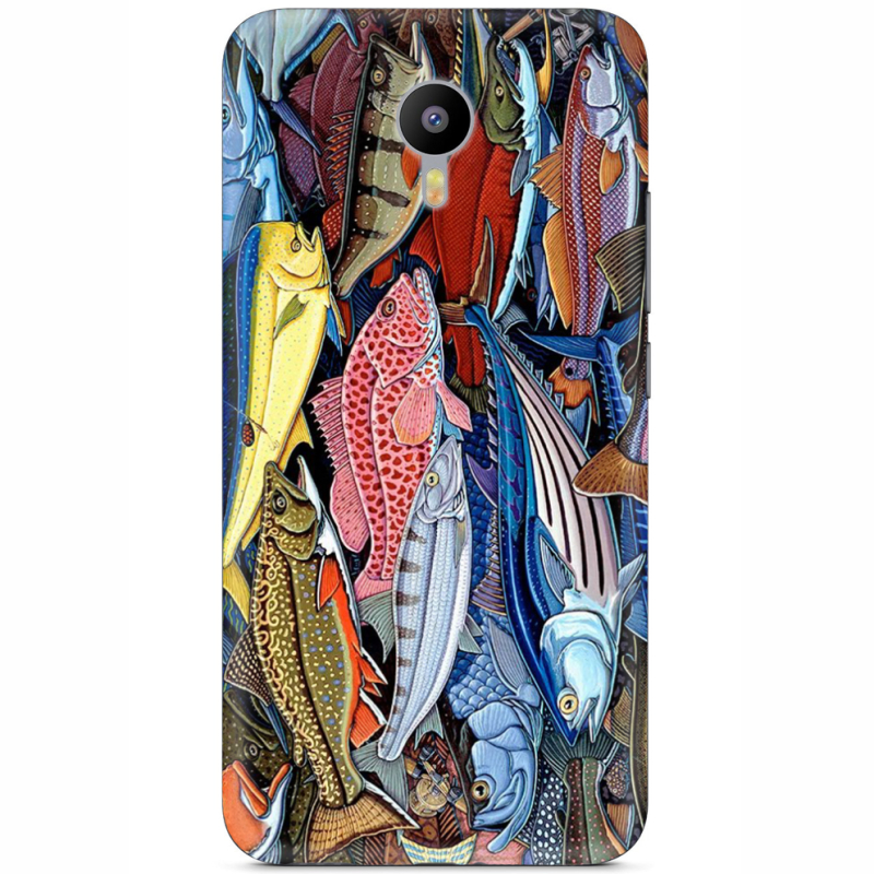 Чехол Uprint Meizu M2 Note Sea Fish