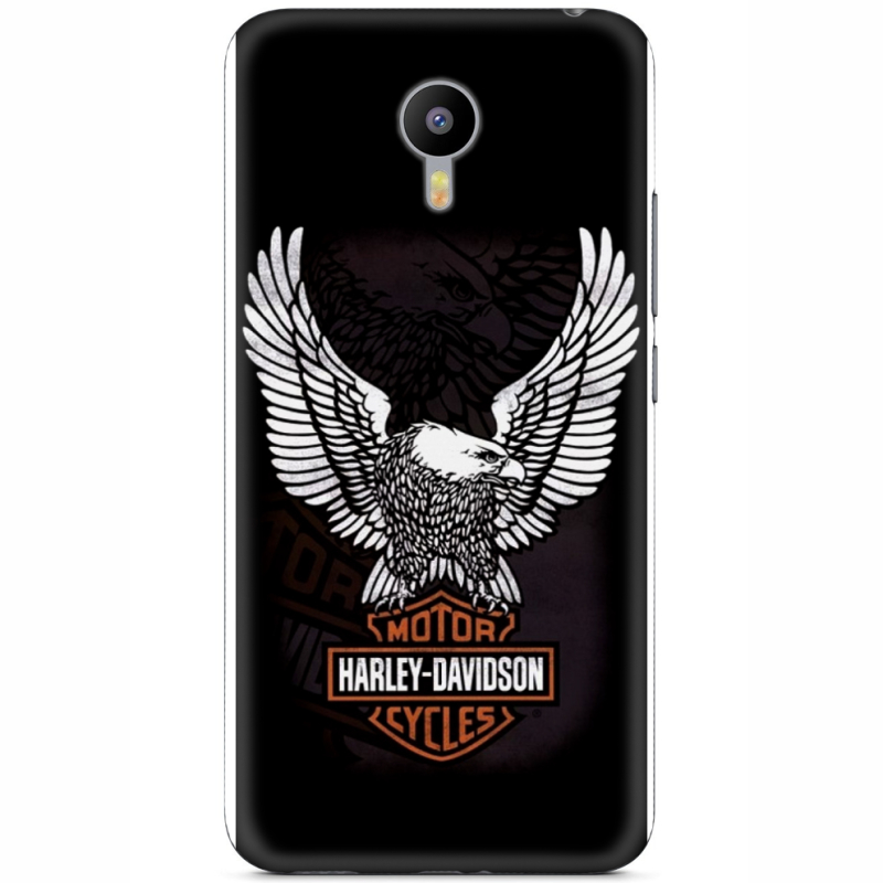 Чехол Uprint Meizu M2 Note Harley Davidson and eagle