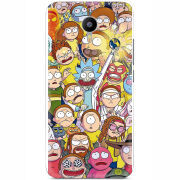 Чехол Uprint Meizu M2 Note Rick and Morty