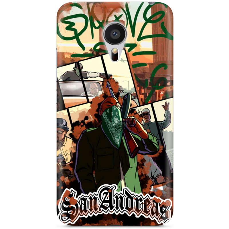 Чехол Uprint Meizu MX5 GTA San Andreas