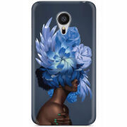 Чехол Uprint Meizu MX5 Exquisite Blue Flowers