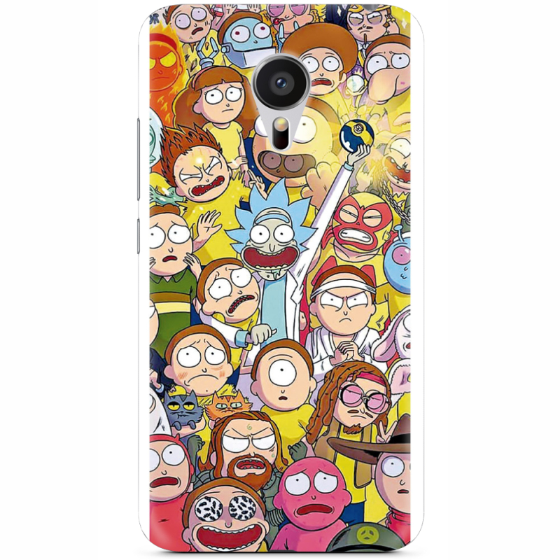 Чехол Uprint Meizu MX5 Rick and Morty