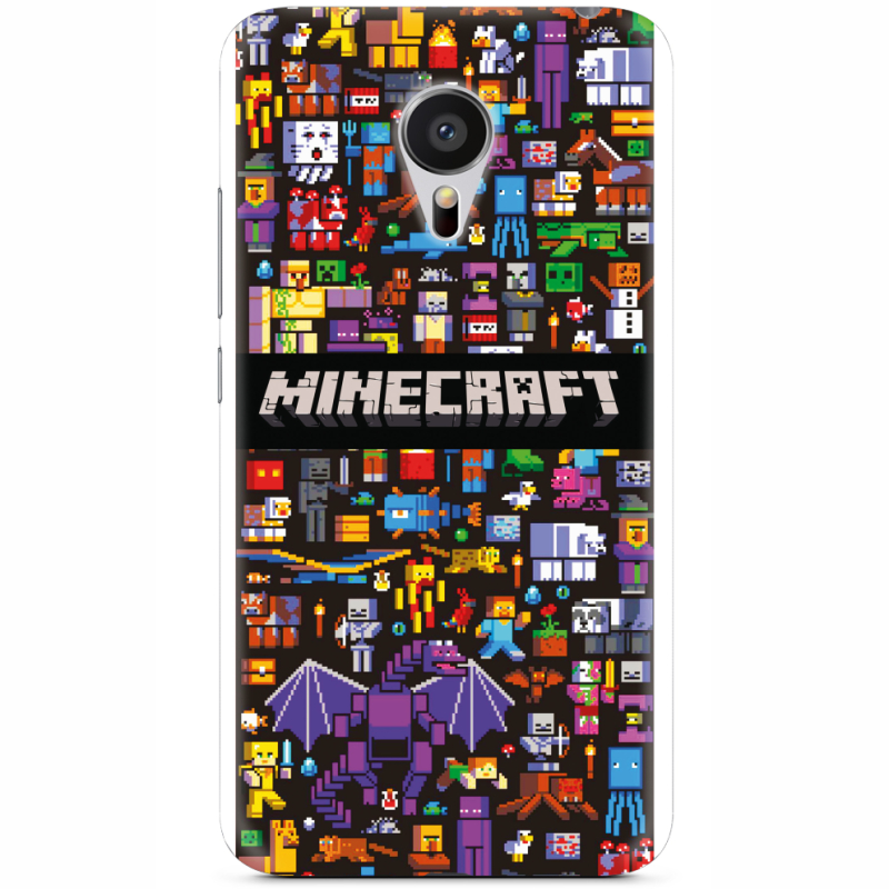 Чехол Uprint Meizu MX5 Minecraft Mobbery