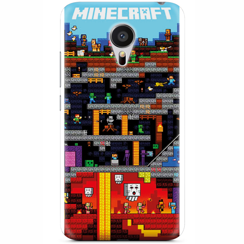 Чехол Uprint Meizu MX5 Minecraft Lode Runner