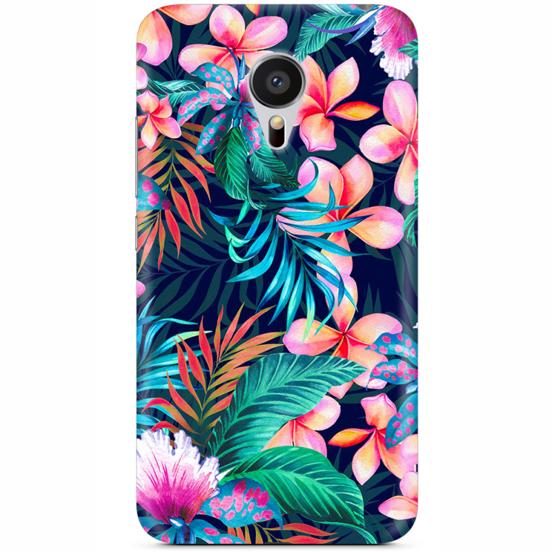 Чехол Uprint Meizu MX5 flowers in the tropics