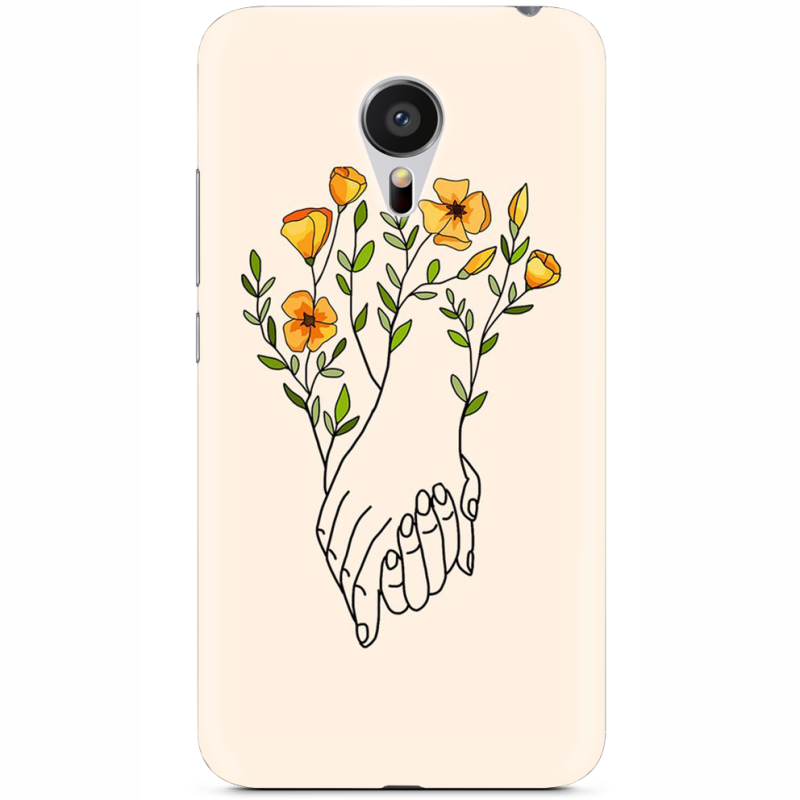 Чехол Uprint Meizu MX5 Flower Hands