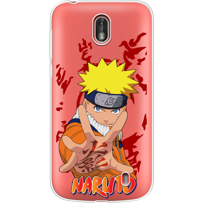 Прозрачный чехол Uprint Nokia 1 Naruto