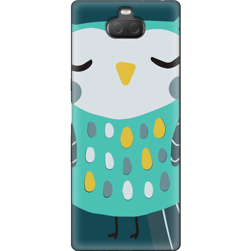 Чехол Uprint Sony Xperia 10 Plus I4213 Green Owl