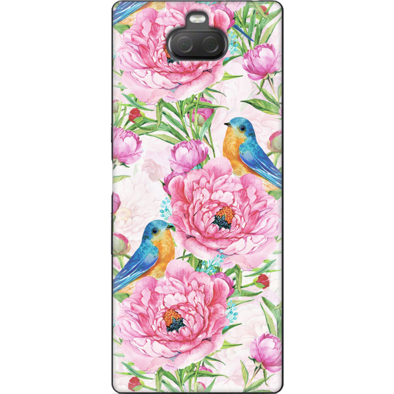 Чехол Uprint Sony Xperia 10 Plus I4213 Birds and Flowers