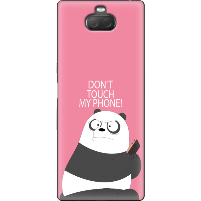 Чехол Uprint Sony Xperia 10 Plus I4213 Dont Touch My Phone Panda