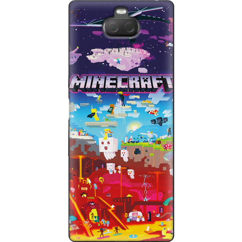 Чехол Uprint Sony Xperia 10 Plus I4213 Minecraft World Beyond
