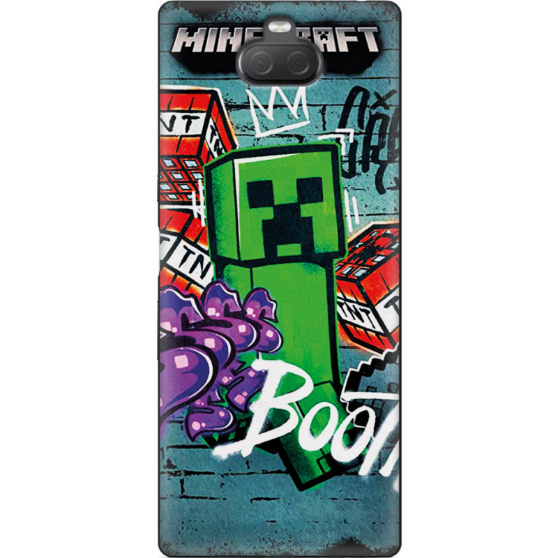 Чехол Uprint Sony Xperia 10 Plus I4213 Minecraft Graffiti