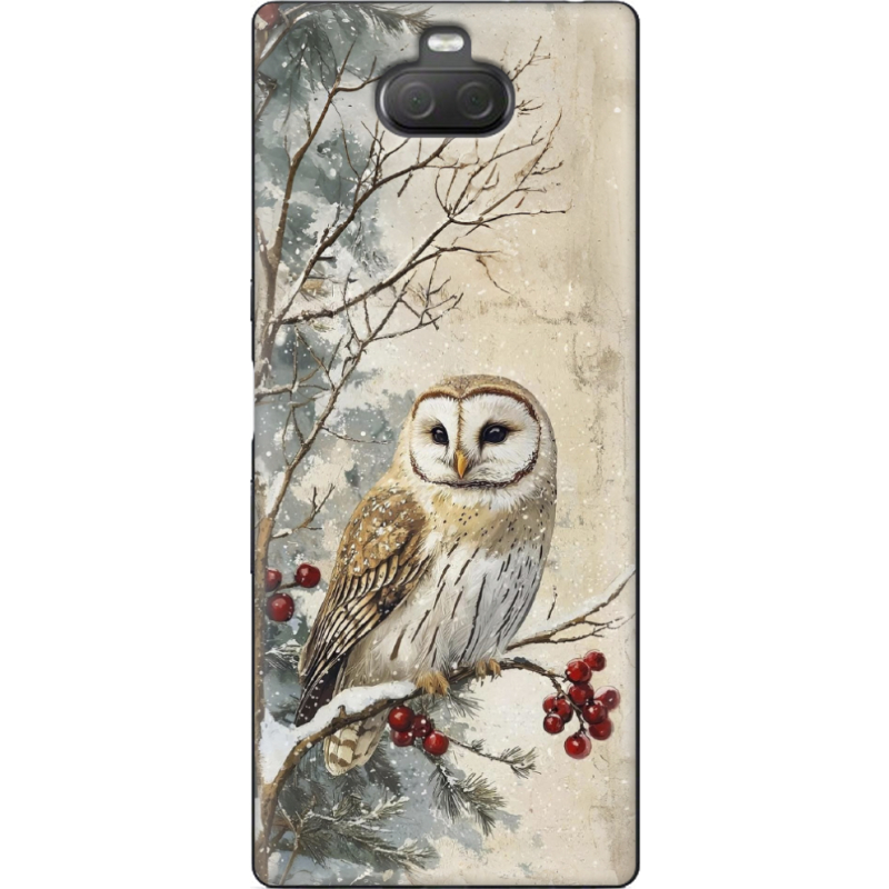 Чехол Uprint Sony Xperia 10 Plus I4213 Christmas Owl