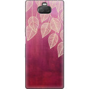 Чехол Uprint Sony Xperia 10 Plus I4213 Gold Leaves