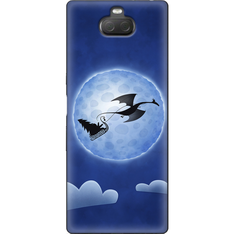 Чехол Uprint Sony Xperia 10 Plus I4213 Christmas Dragon