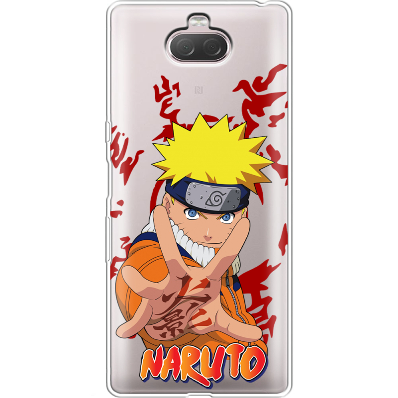 Прозрачный чехол Uprint Sony Xperia 10 I4113 Naruto