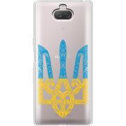 Прозрачный чехол Uprint Sony Xperia 10 I4113 Gold Trident