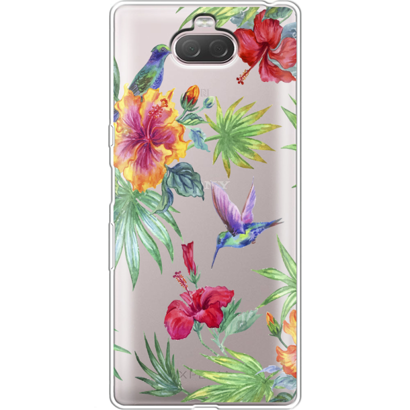 Прозрачный чехол Uprint Sony Xperia 10 I4113 Tropical