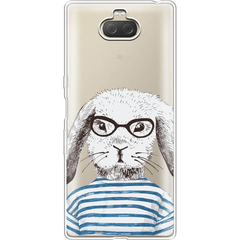 Прозрачный чехол Uprint Sony Xperia 10 Plus I4213 MR. Rabbit