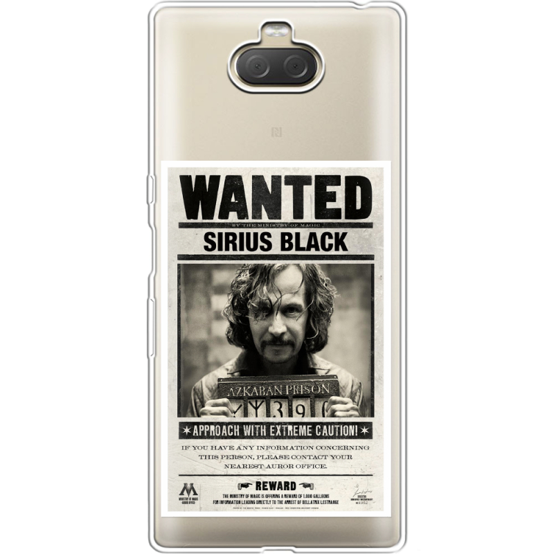 Прозрачный чехол Uprint Sony Xperia 10 Plus I4213 Sirius Black