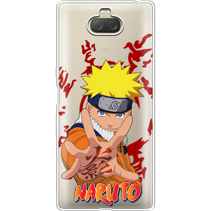 Прозрачный чехол Uprint Sony Xperia 10 Plus I4213 Naruto