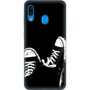 Чехол Uprint Samsung A305 Galaxy A30 Black Sneakers