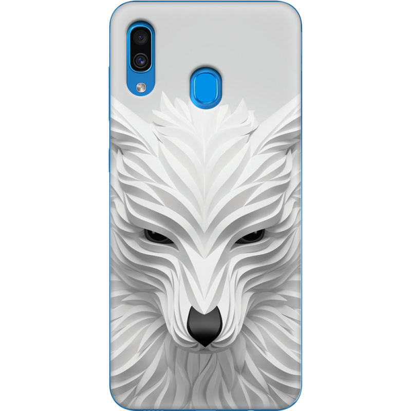 Чехол Uprint Samsung A305 Galaxy A30 White Wolf