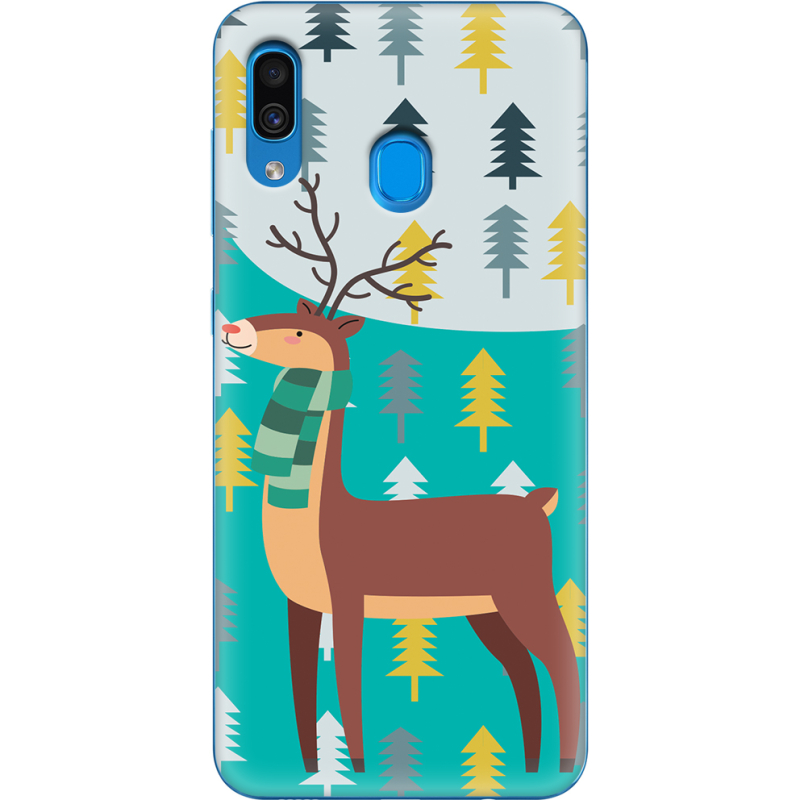 Чехол Uprint Samsung A305 Galaxy A30 Foresty Deer