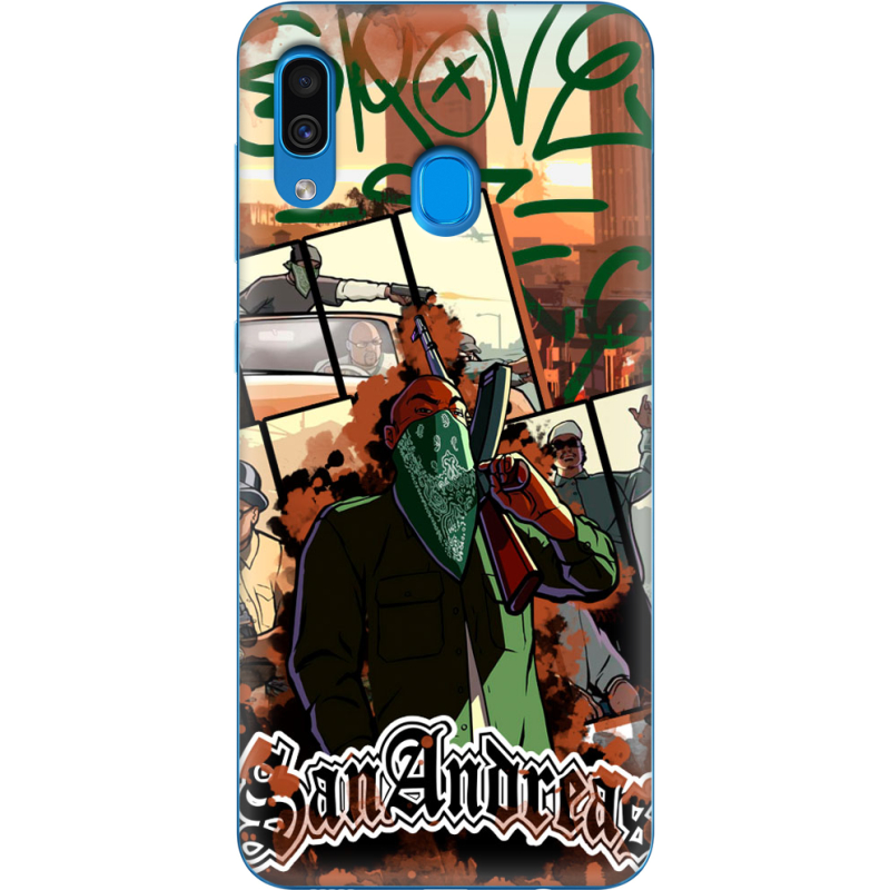 Чехол Uprint Samsung A305 Galaxy A30 GTA San Andreas