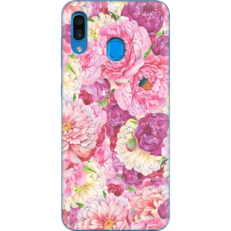 Чехол Uprint Samsung A305 Galaxy A30 Pink Peonies