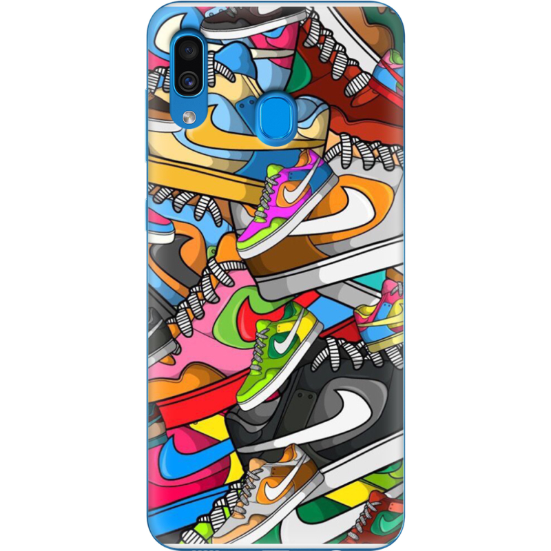 Чехол Uprint Samsung A305 Galaxy A30 Sneakers