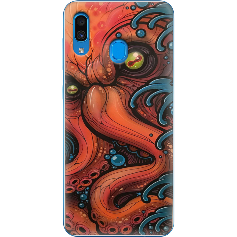 Чехол Uprint Samsung A305 Galaxy A30 Octopus