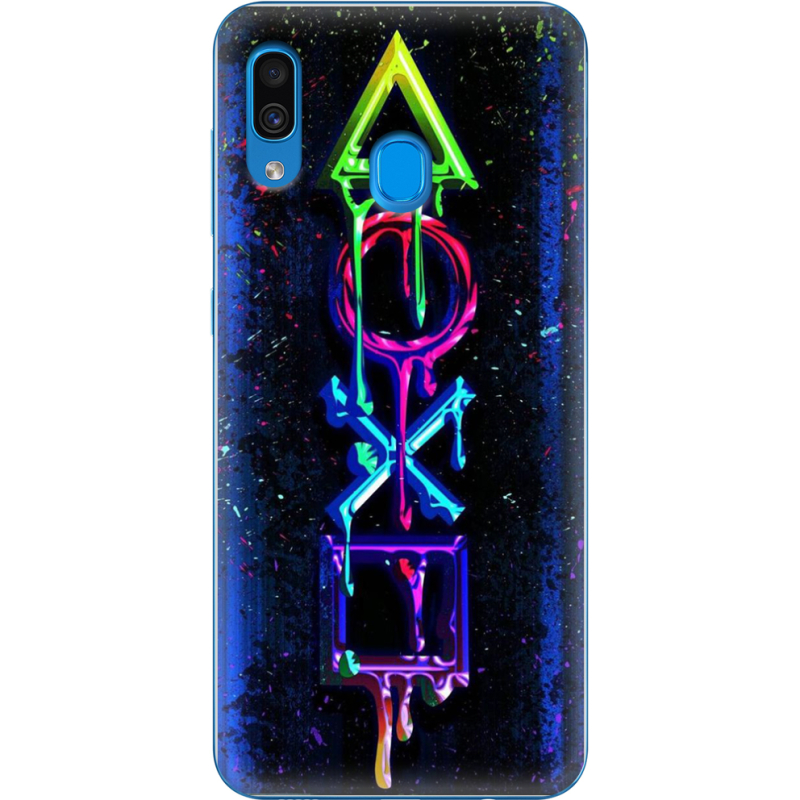 Чехол Uprint Samsung A305 Galaxy A30 Graffiti symbols