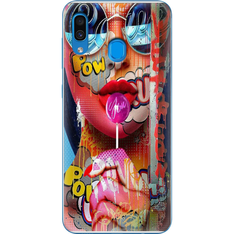 Чехол Uprint Samsung A305 Galaxy A30 Colorful Girl