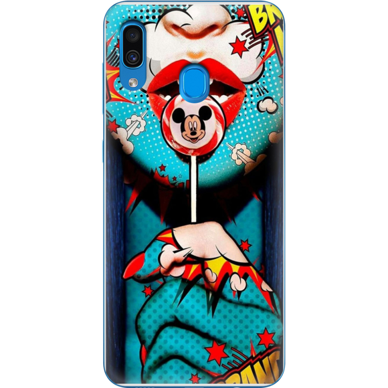 Чехол Uprint Samsung A305 Galaxy A30 Girl Pop Art