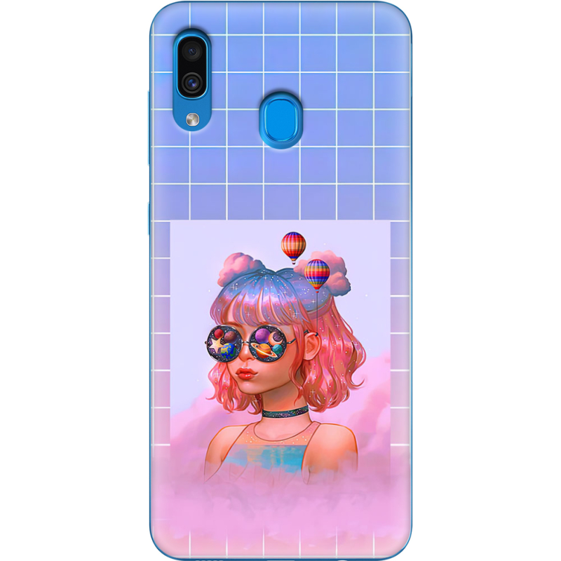 Чехол Uprint Samsung A305 Galaxy A30 Girl in the Clouds