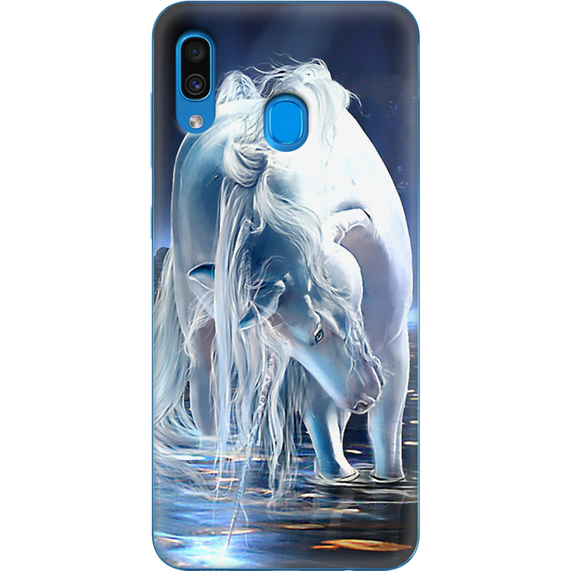 Чехол Uprint Samsung A305 Galaxy A30 White Horse