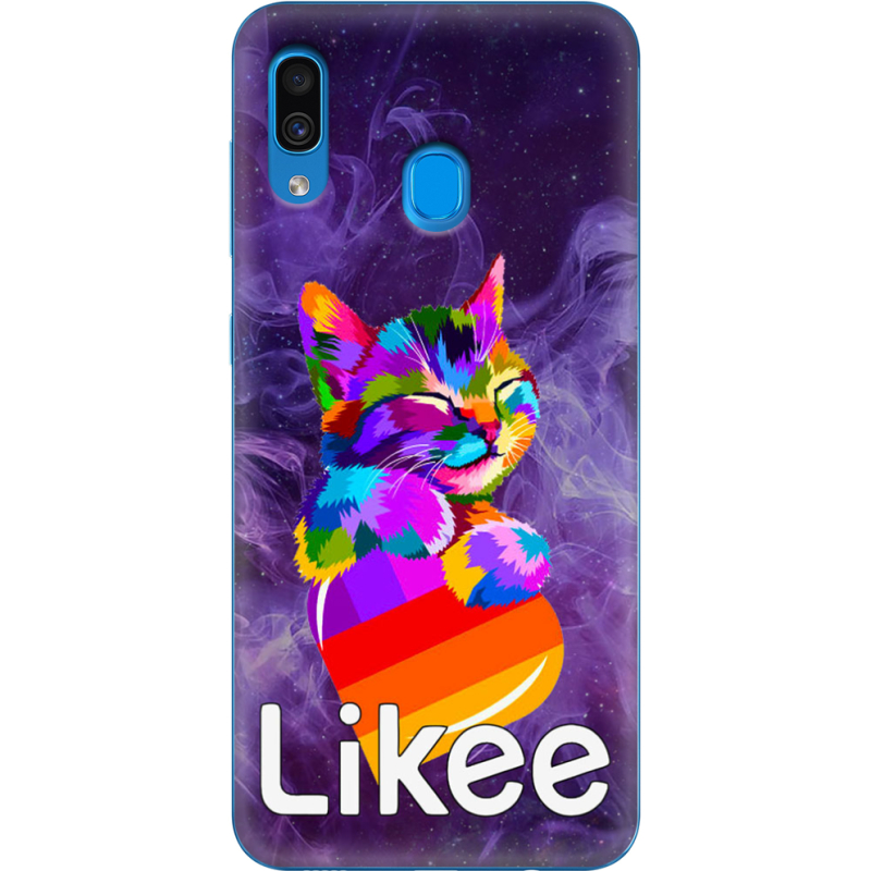 Чехол Uprint Samsung A305 Galaxy A30 Likee Cat