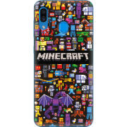 Чехол Uprint Samsung A305 Galaxy A30 Minecraft Mobbery