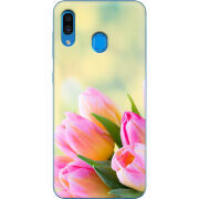 Чехол Uprint Samsung A305 Galaxy A30 Bouquet of Tulips