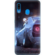 Чехол Uprint Samsung A305 Galaxy A30 Silver Car