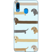 Чехол Uprint Samsung A305 Galaxy A30 Dachshund