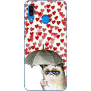 Чехол Uprint Samsung A305 Galaxy A30 Raining Hearts