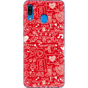 Чехол Uprint Samsung A305 Galaxy A30 Happy Valentines