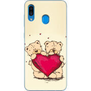 Чехол Uprint Samsung A305 Galaxy A30 Teddy Bear Love